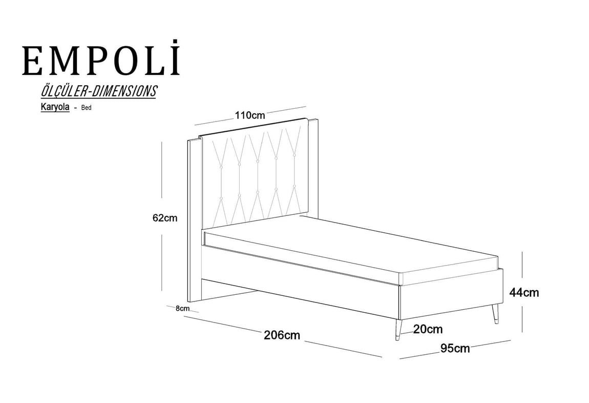 Empoli Genç Karyola Kasası (Başlıksız) | Gündoğdu