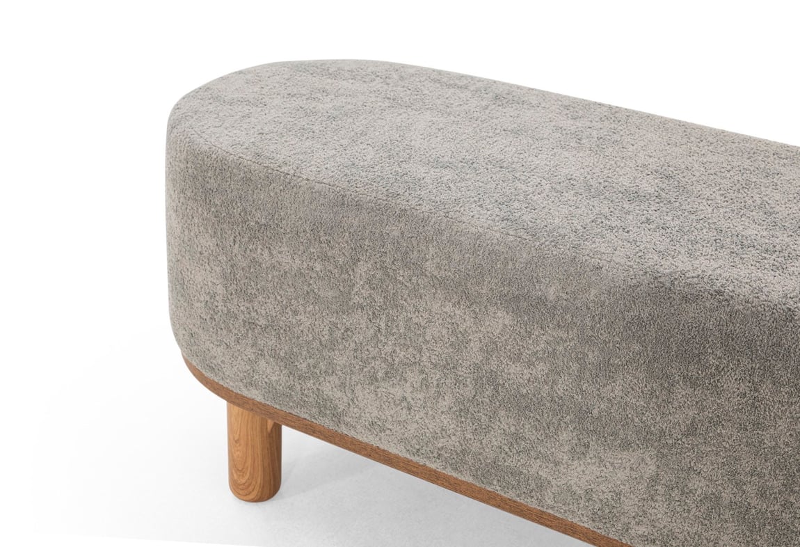Ezel 130 Luk Bench (Açık Gri) | Gündoğdu