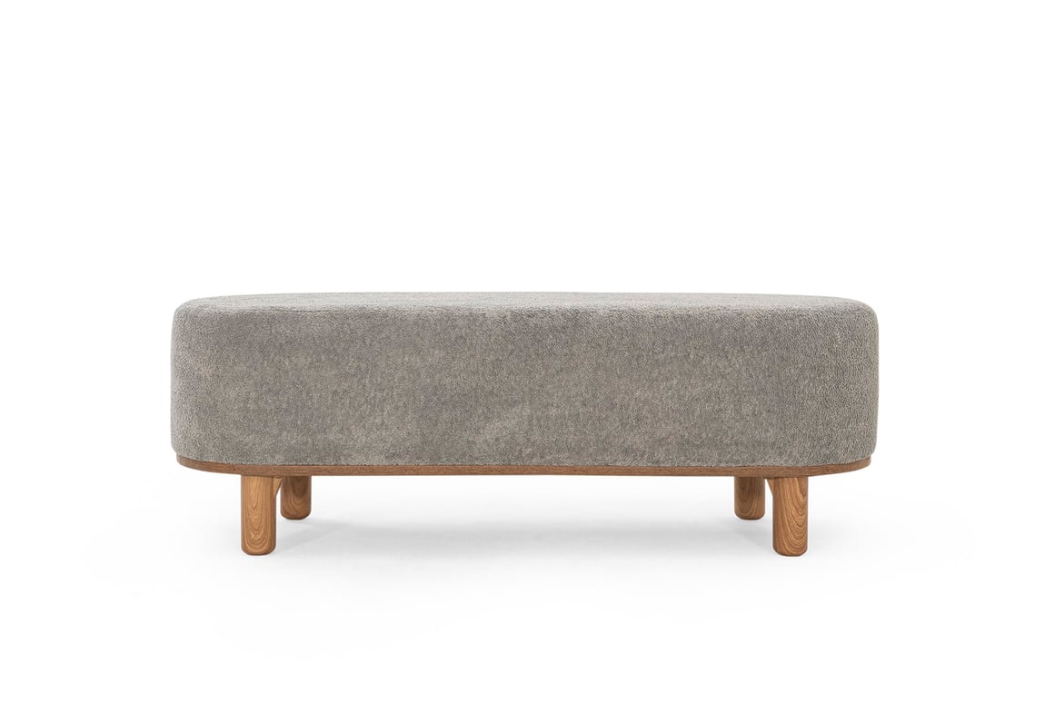 Ezel 130 Luk Bench (Açık Gri) | Gündoğdu
