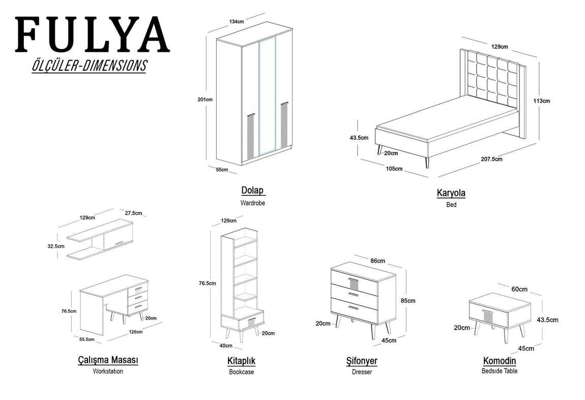 Fulya Genç Odası Takımı | Gündoğdu