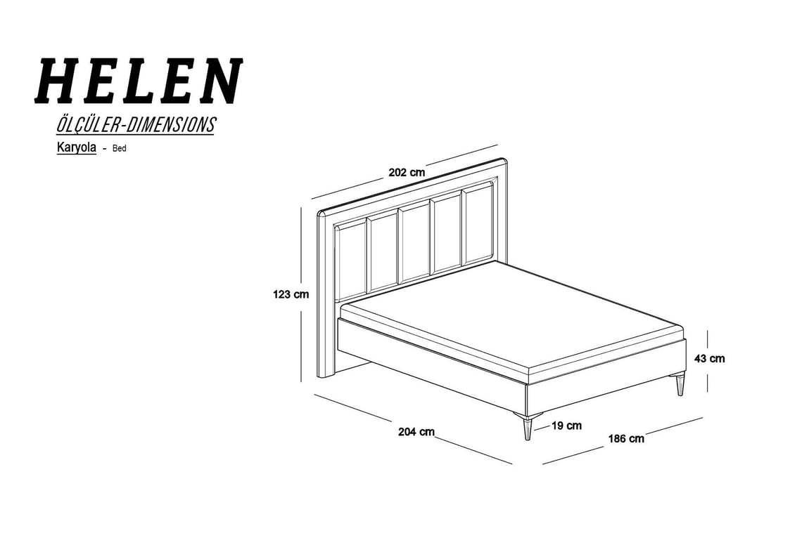 Helen 160'lık Başlık