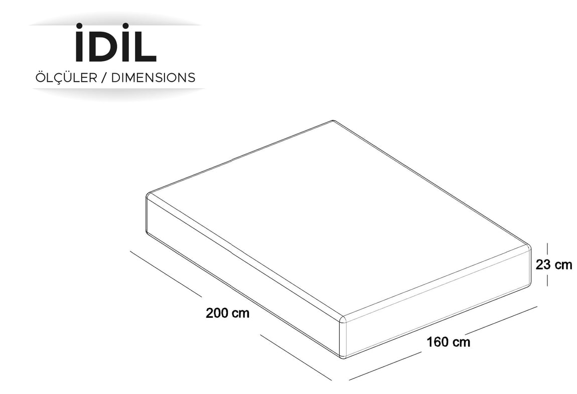 İdil Yatak 160x200 | Gündoğdu