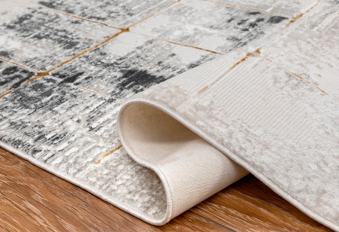 Kadife Gri Halı 100x200 (KF413A)