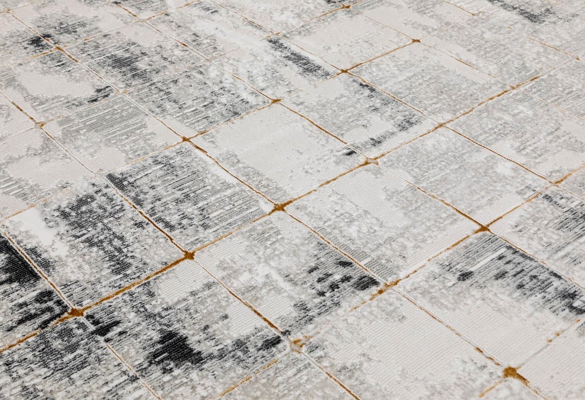 Kadife Gri Halı 100x200 (KF413A)