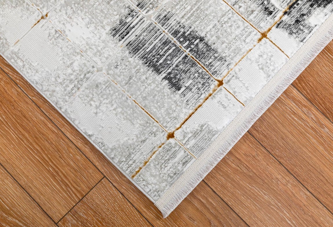 Kadife Gri Halı 100x200 (KF413A)