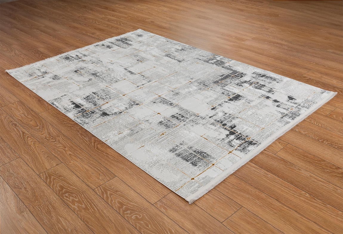Kadife Gri Halı 100x200 (KF413A)