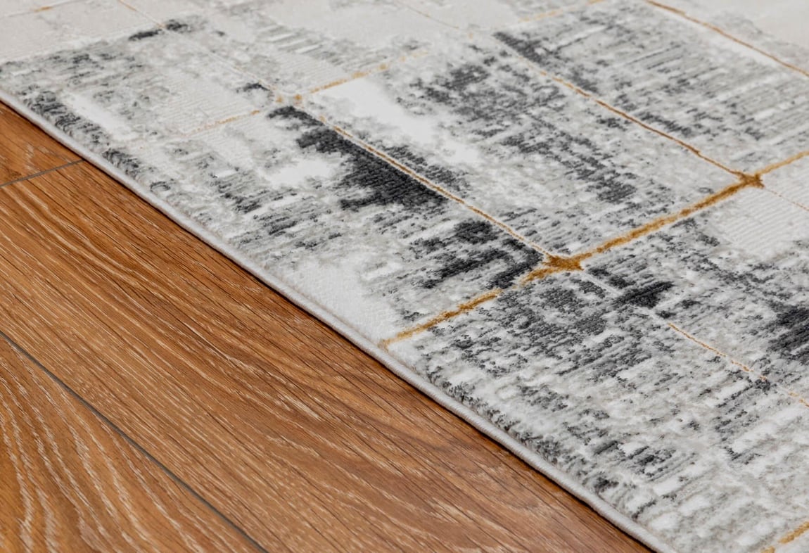 Kadife Gri Halı 100x200 (KF413A)
