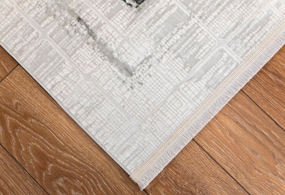 Kadife Gri Halı 100X200 (KF423A)