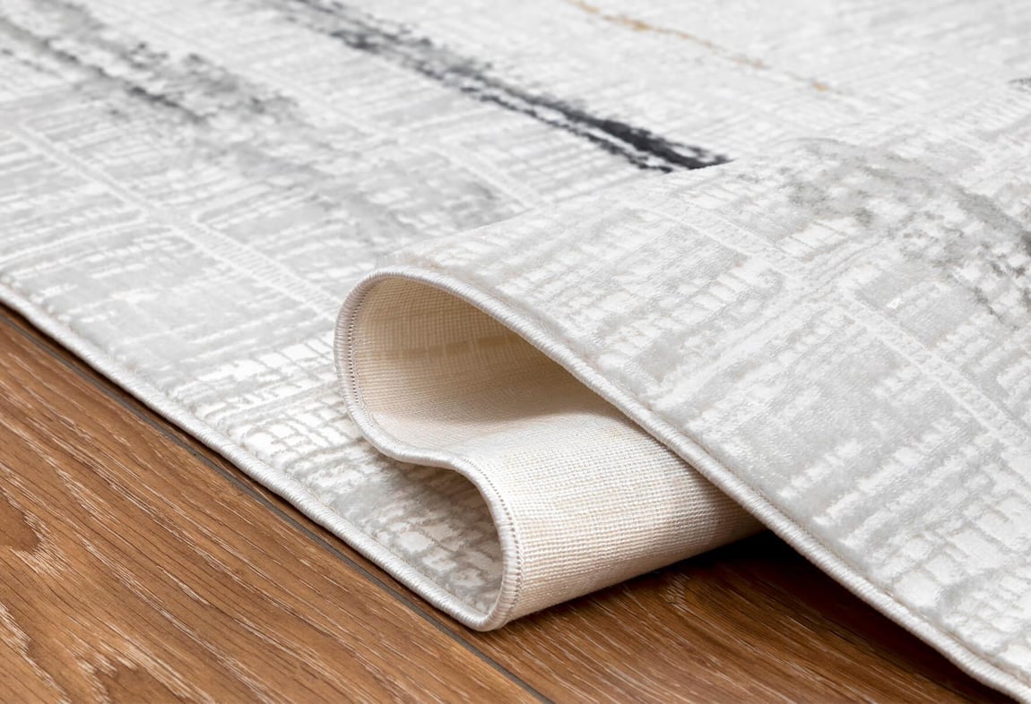 Kadife Gri Halı 100X200 (KF423A)