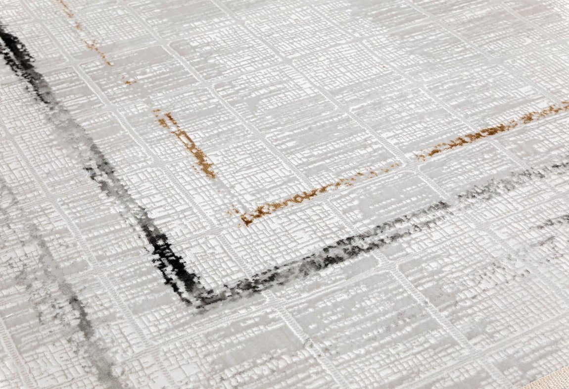 Kadife Gri Halı 100X200 (KF423A)