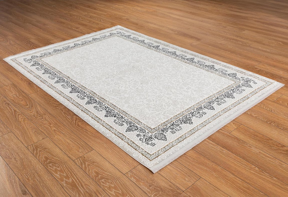 Kadife Gri Halı 100X200 (KF512)