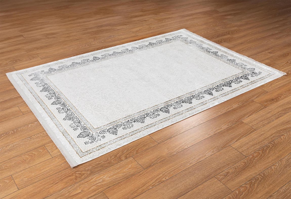 Kadife Gri Halı 100X200 (KF512)