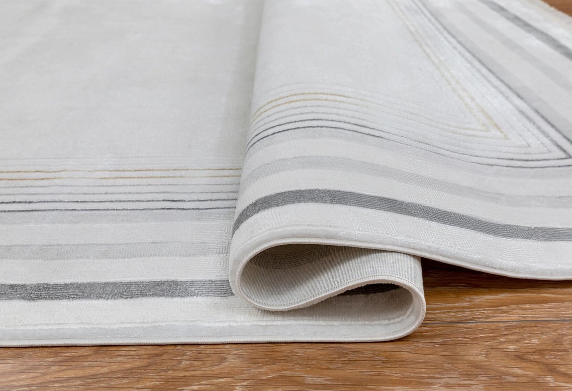 Kadife Gri Halı 120X180 (KF401)