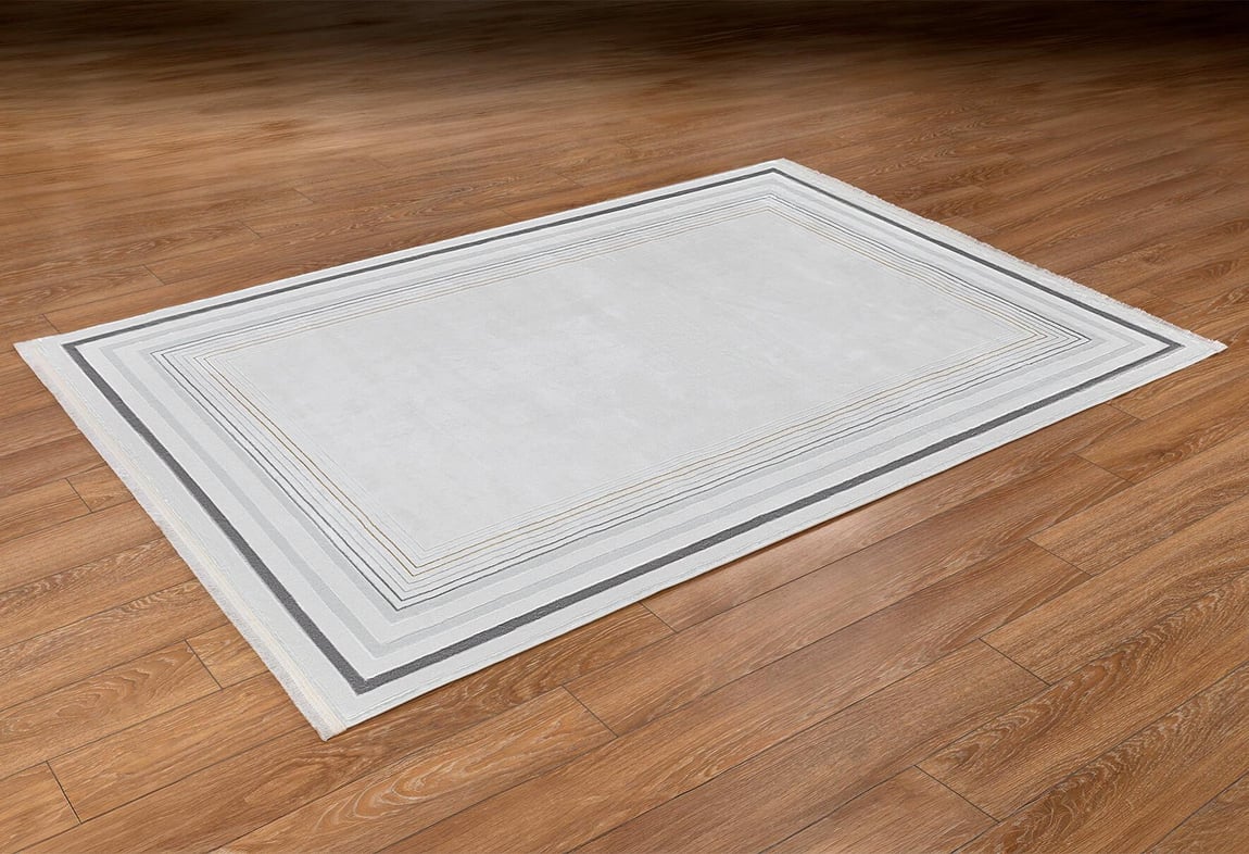 Kadife Gri Halı 120X180 (KF401)