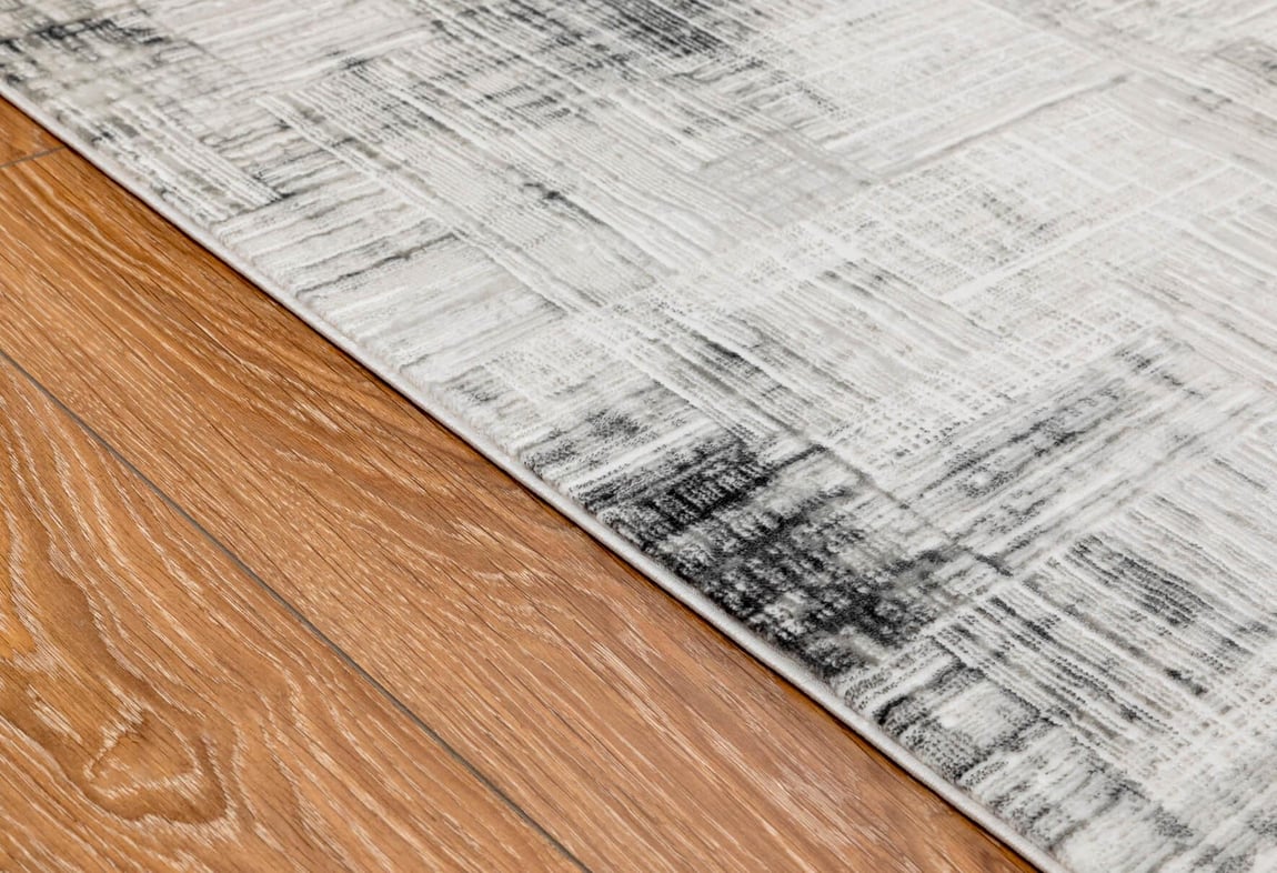 Kadife Gri Halı 120x180 (KF411A)