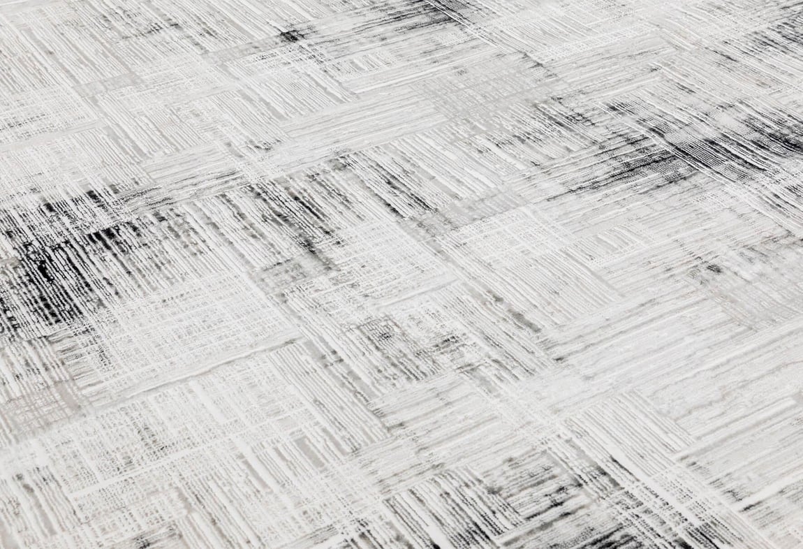 Kadife Gri Halı 120x180 (KF411A)