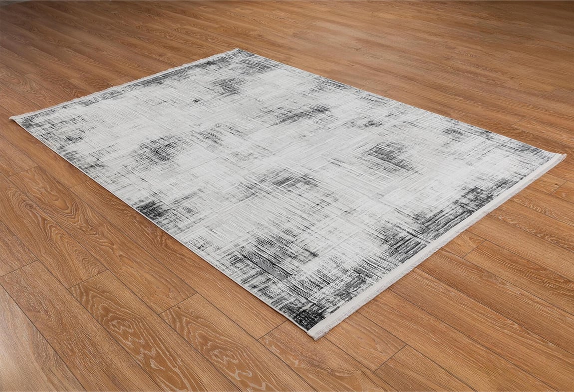 Kadife Gri Halı 120x180 (KF411A)