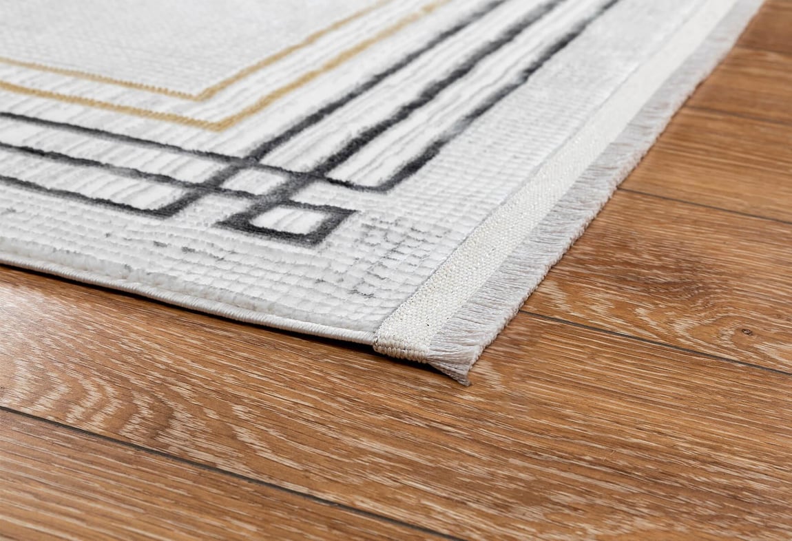 Kadife Gri Halı 120X180 (KF433A)