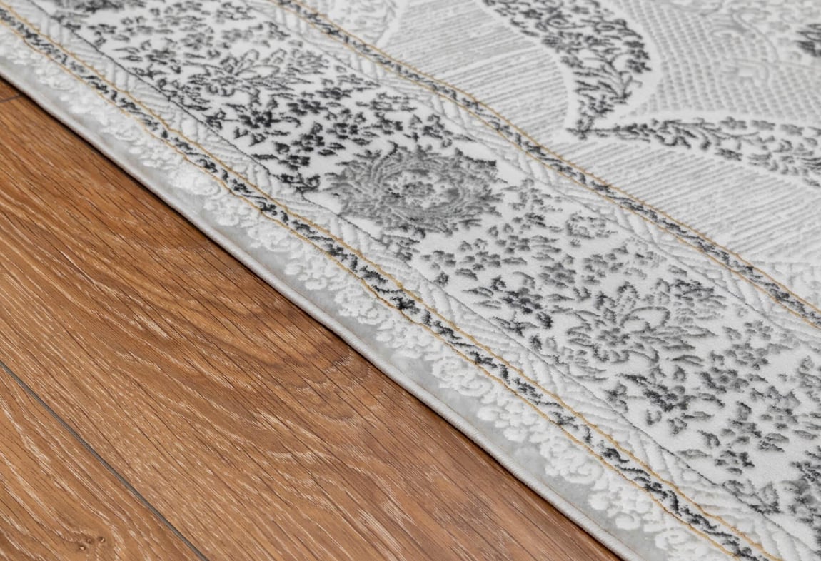 Kadife Gri Halı 200X290 (KF501)