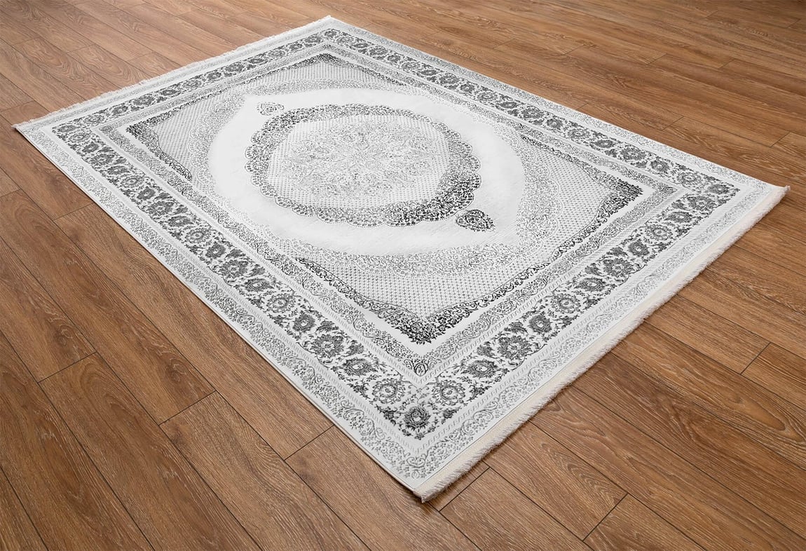 Kadife Gri Halı 200X290 (KF504)