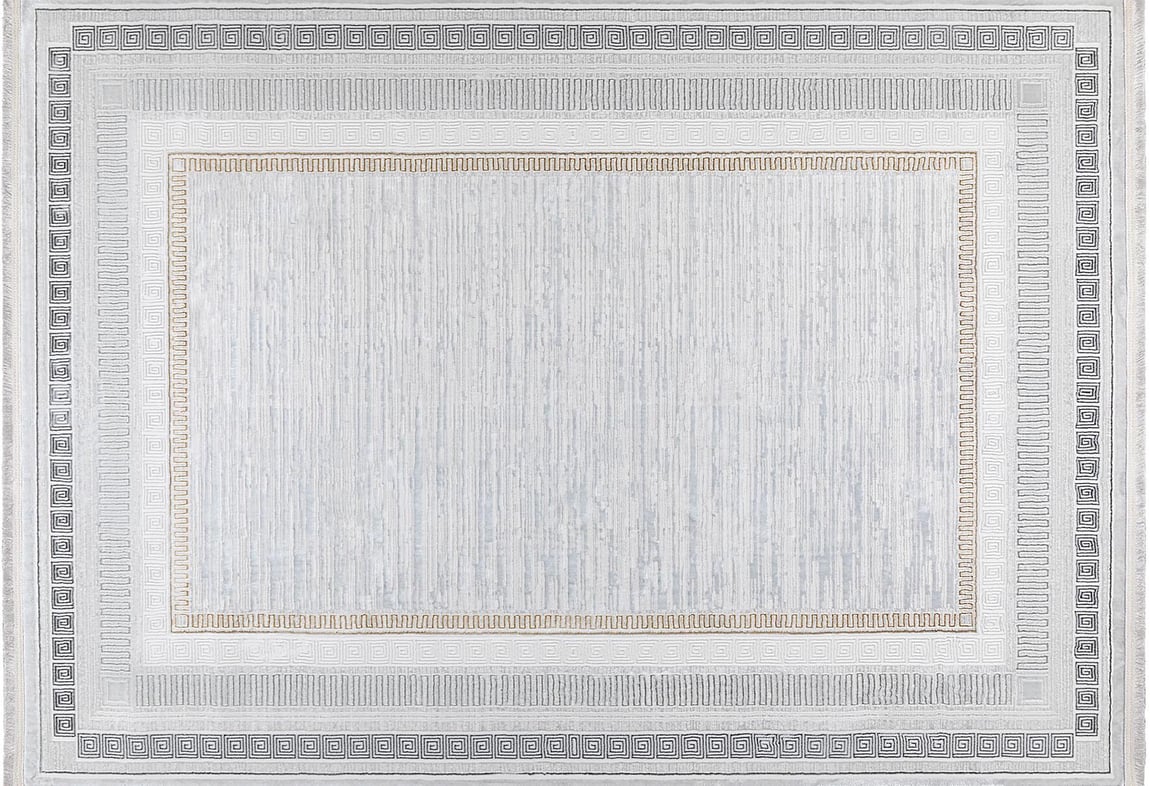 Kadife Gri Halı 80x150 (KF406A)