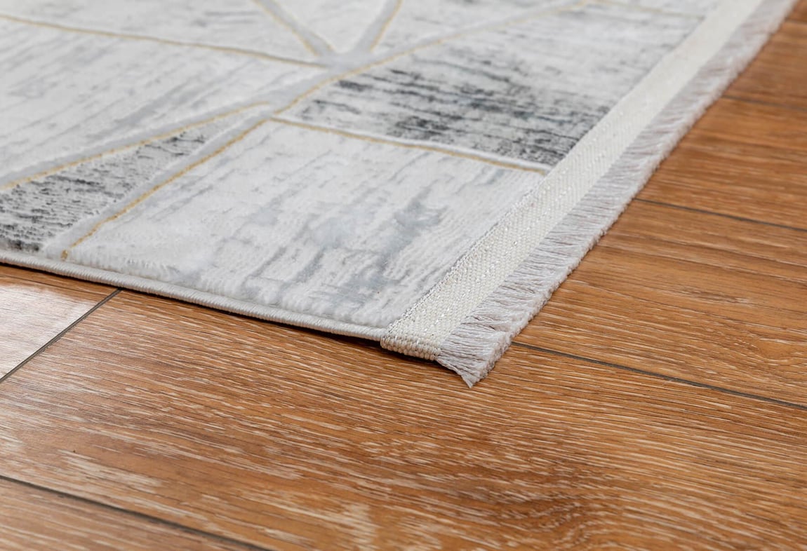 Kadife Gri Halı 80x150 (KF456A)