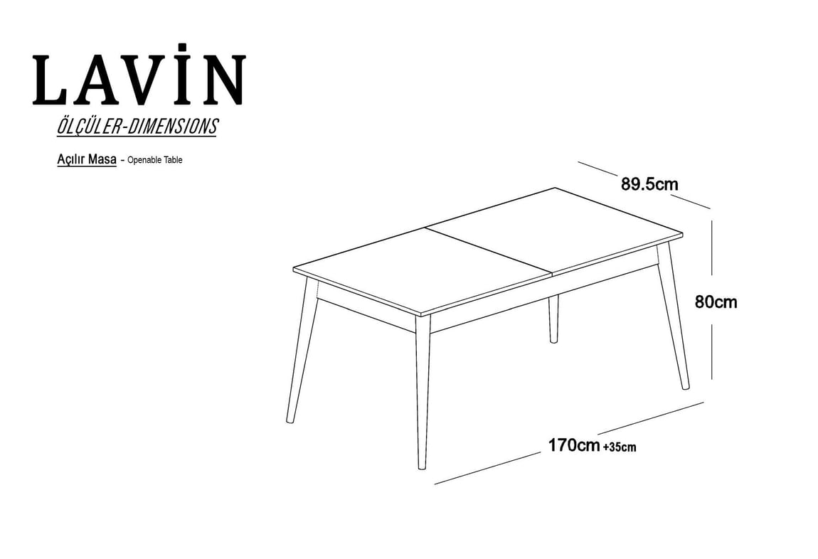 Lavin Yemek Odası Takımı