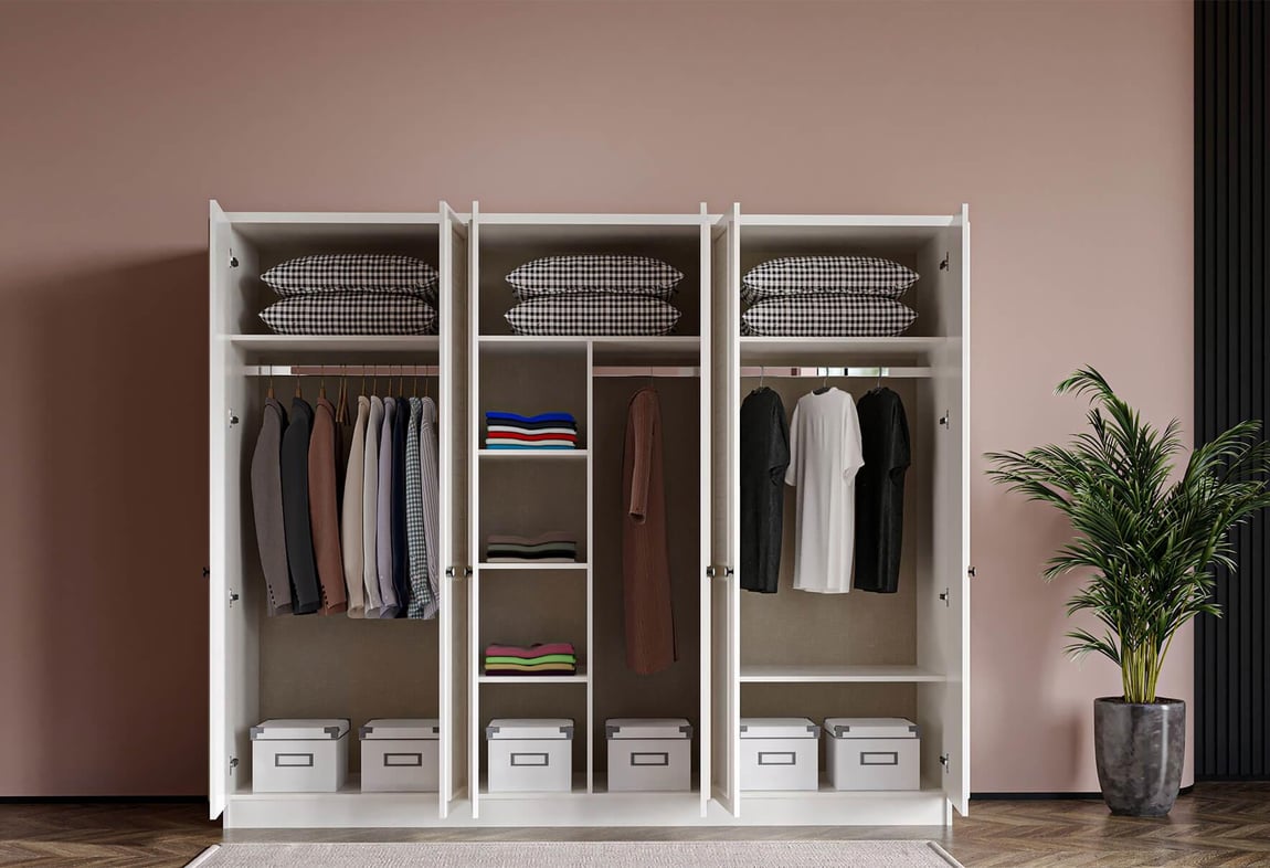 Melis 6 Kapılı Dolap - Gardırop Modeli
