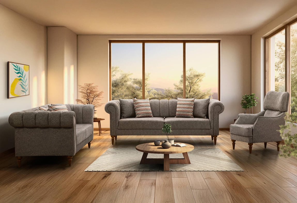 Meriç Koltuk Takımı (Vizon)