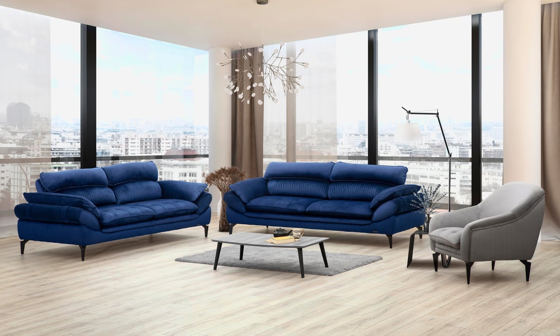 Monreal Koltuk Takımı (Lacivert)