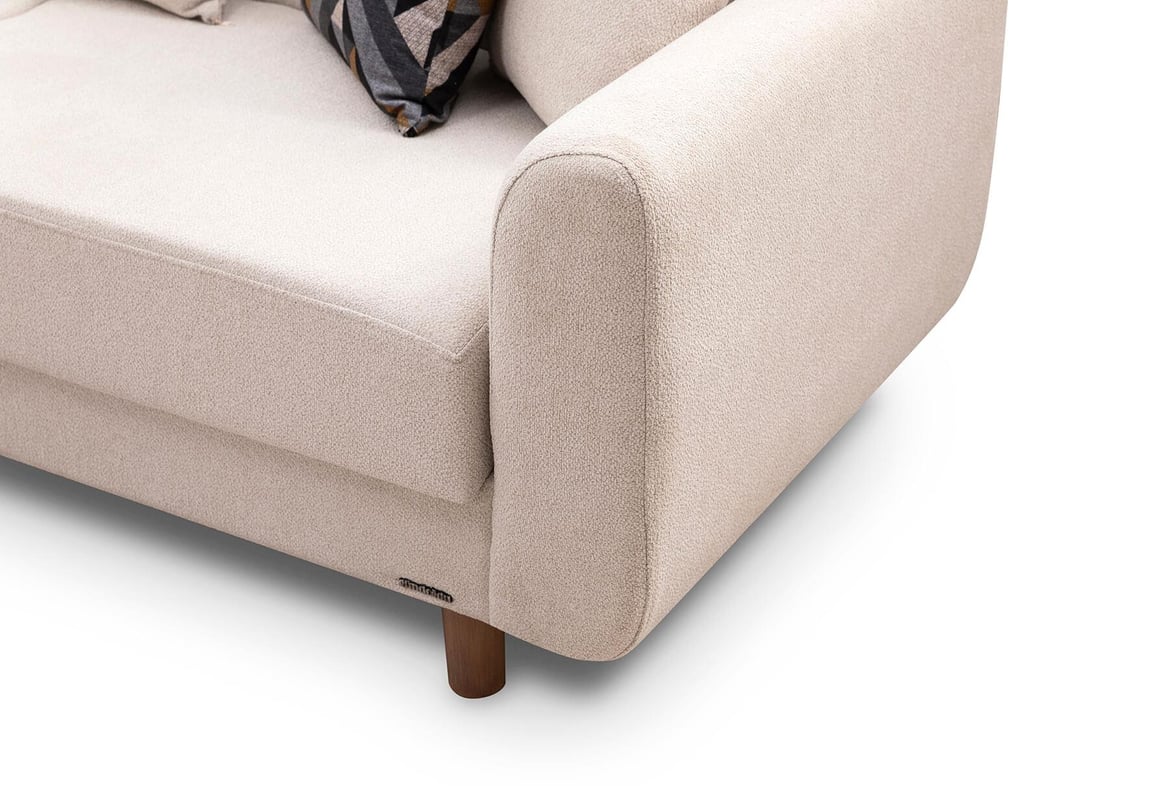 Nisa Koltuk Takımı (Krem-Krem)