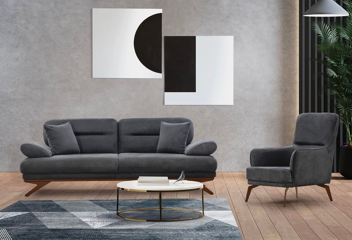 Nova Koltuk Takımı (Antrasit)