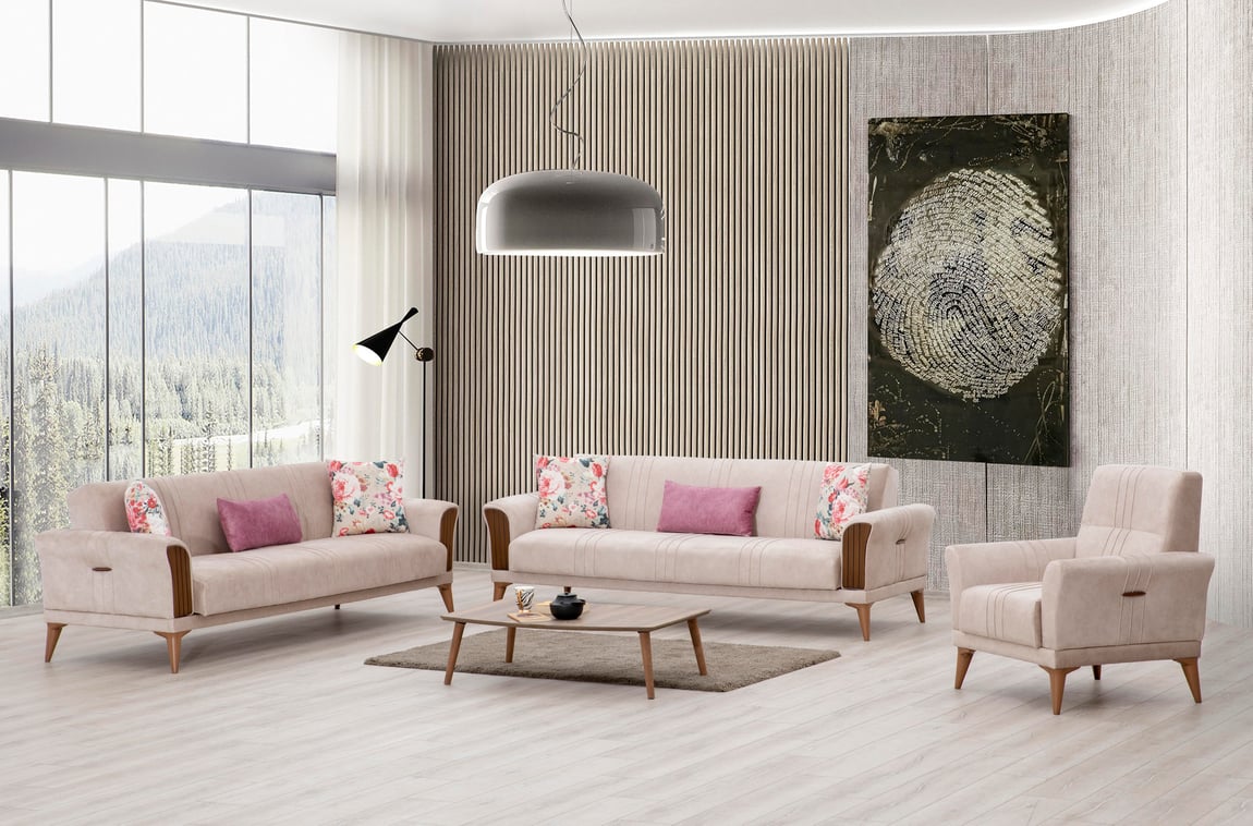 Optima Kanepe Takımı (Antrasit) | Gündoğdu