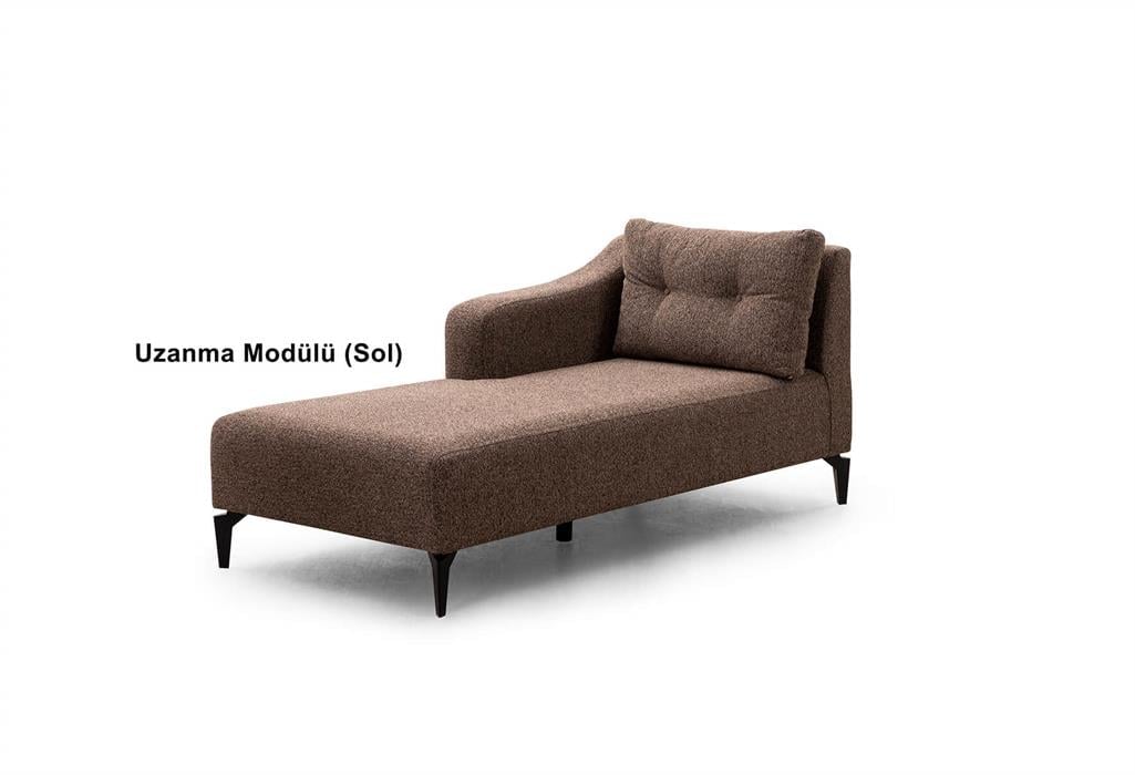 REMİX UZANMA MODÜLÜ (SOL) - (G03 - KAHVE) - Gündoğdu Mobilya