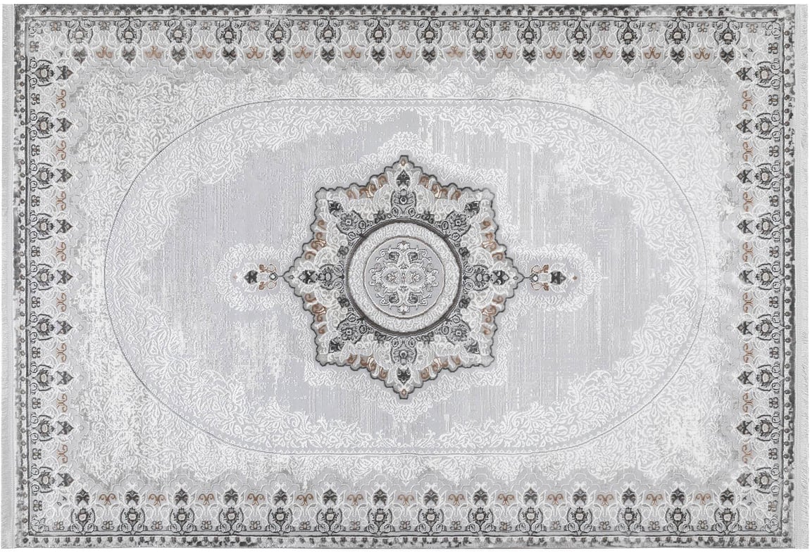 Ritim Gri Halı 80x150