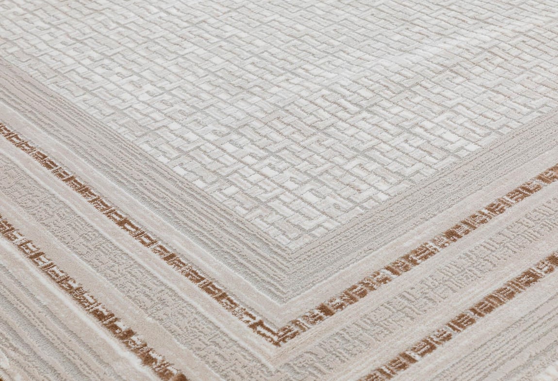 Ritim Krem/Bej Halı 120x180