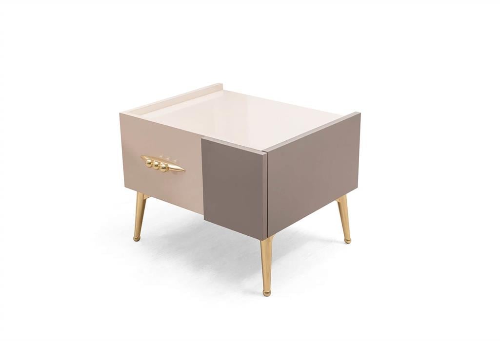 SAHİL KOMODİN (SOL) - (M05 / N12 - VİZON HGS / GRANİT) - Gündoğdu Mobilya