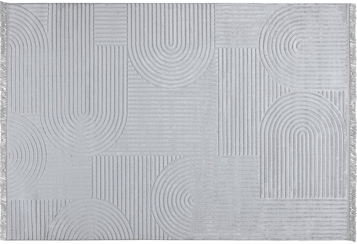 Monica Açık Gri Halı 160X230 (MC402)