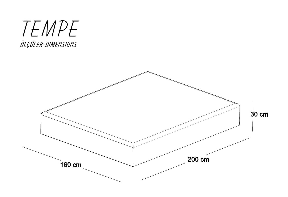 Tempe Yatak 160X200