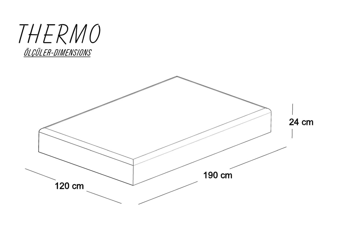 Thermo Yatak Seti 120x190