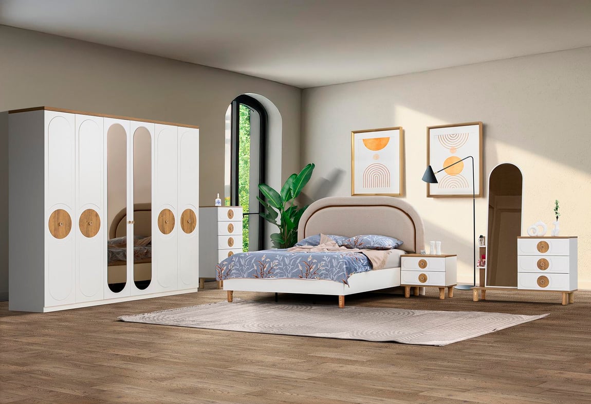Trend Bohem 6 Kapılı Yatak Odası Takımı