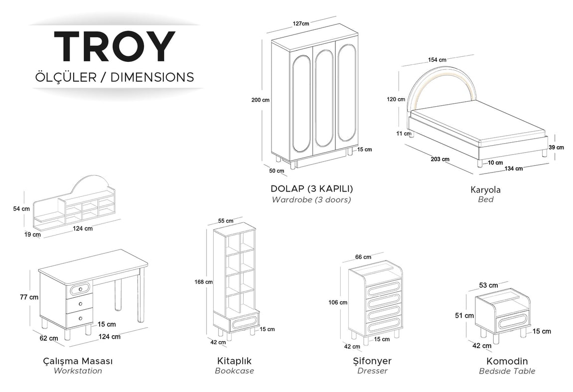Troy Genç Odası Takımı | Gündoğdu