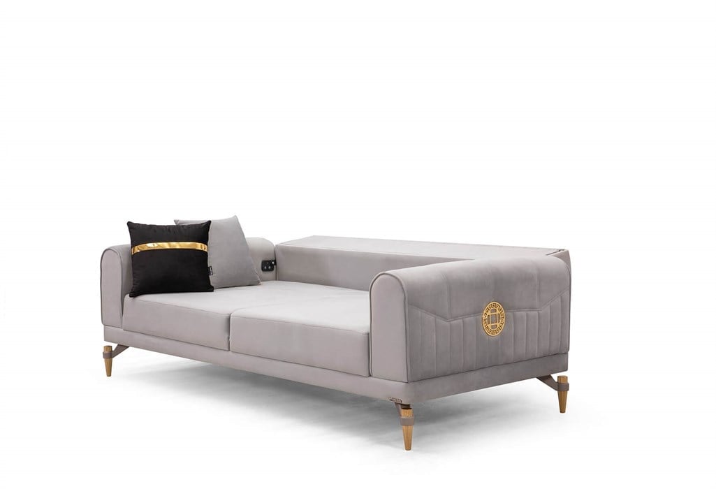 Versace Koltuk Takımı (Gri)