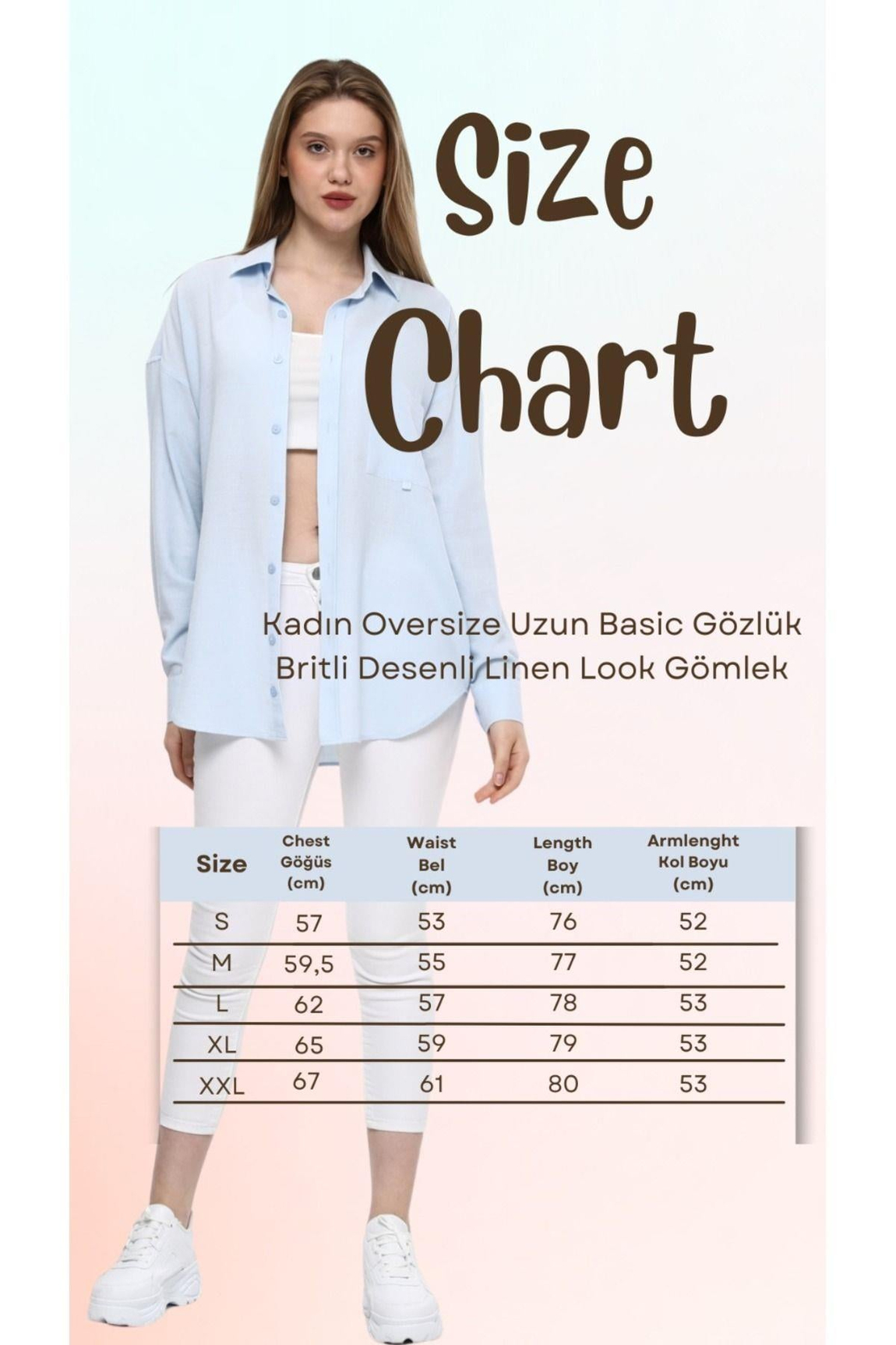 Kadın Oversize Uzun Basic Gömlek (HEDİYE KUTULU)