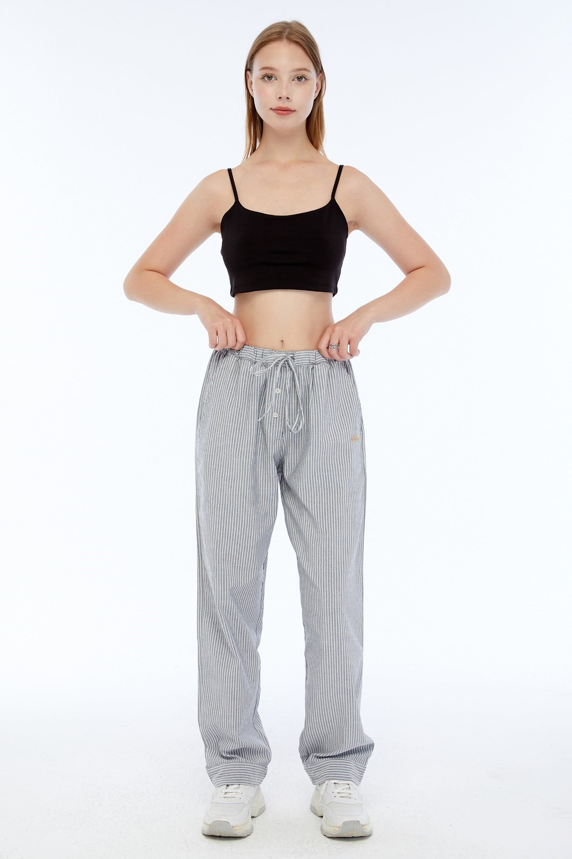 Riflebird Kadın Pijama Takımı Gri