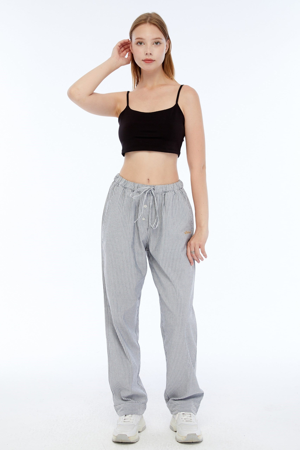 Riflebird Kadın Pijama Takımı Gri