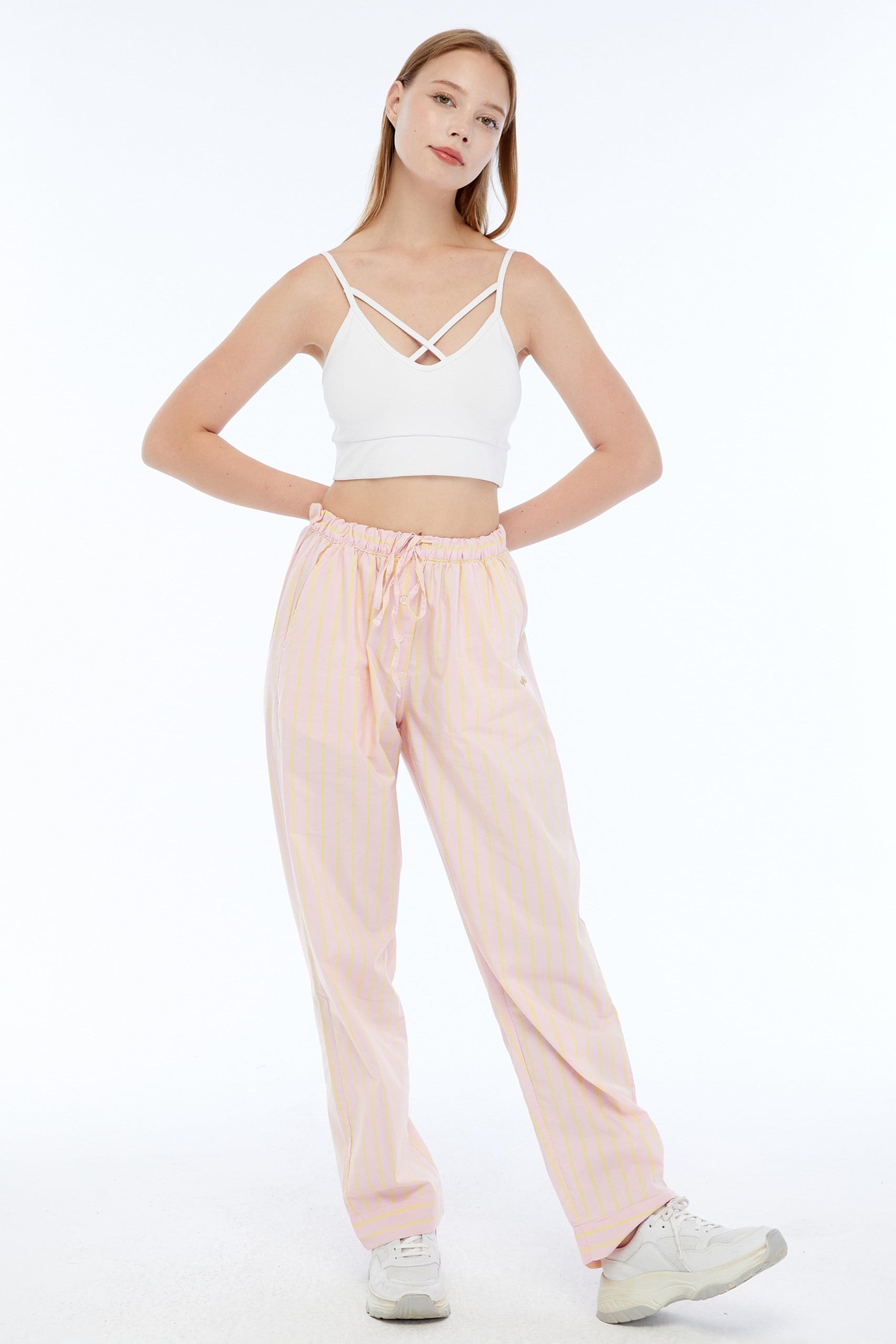 Riflebird Kadın Pijama Takımı Pembe