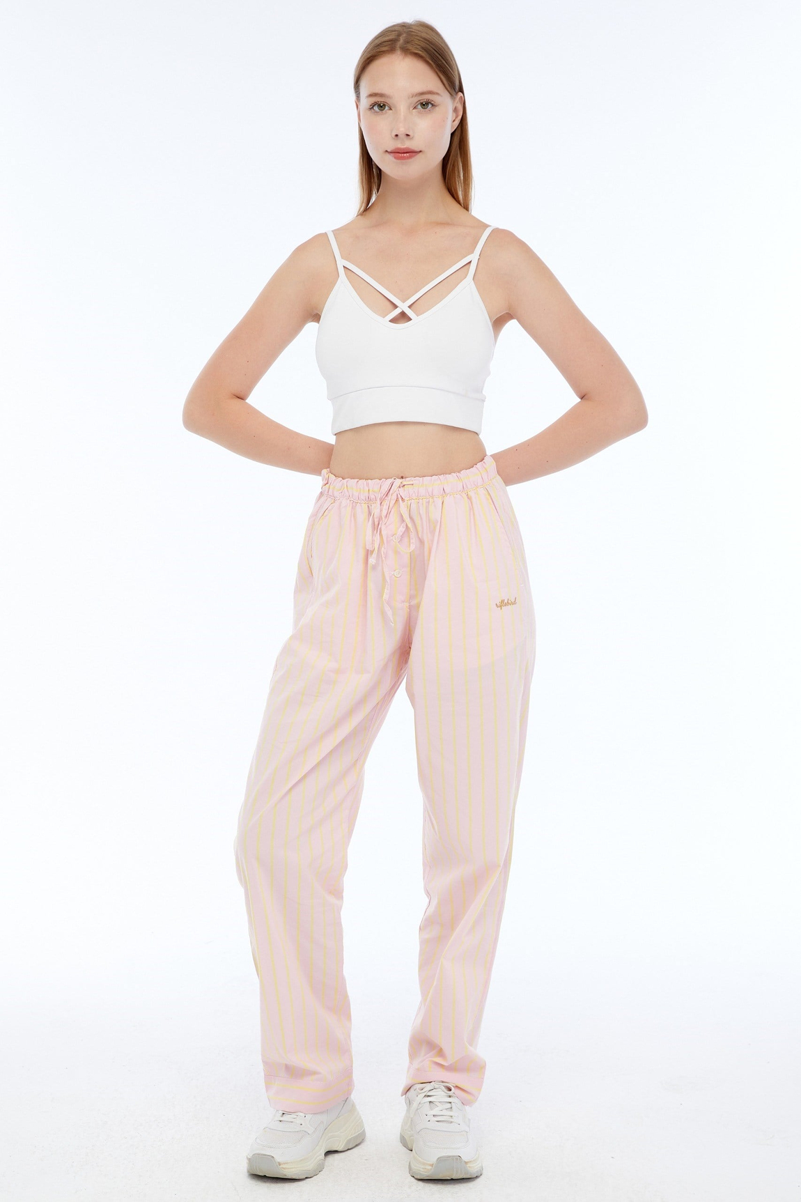 Riflebird Kadın Pijama Takımı Pembe