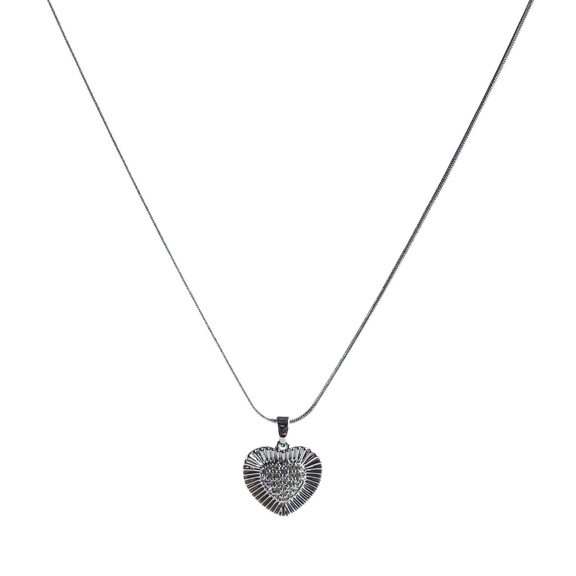 Love Glow Çelik Kolye (Silver)