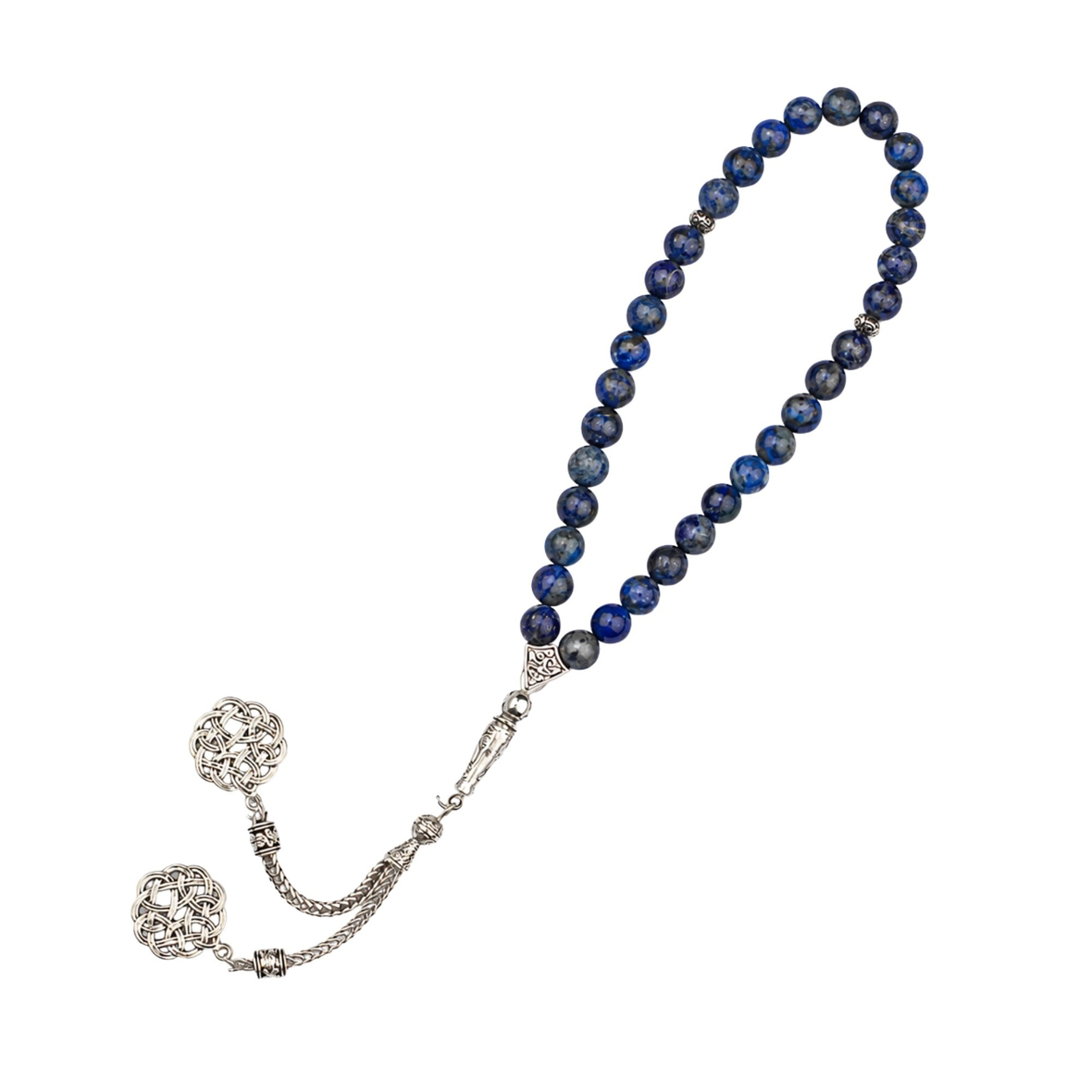Lapis Lazuli Doğal Taş Tesbih 33Lü